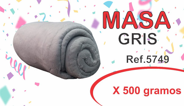 REF:000005749 QMI. MASA GRIS X 500 GR