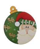 REF: 300201150 LASER ADORNO PAPA NOEL HOHOHO 34* 27 CMS ANCHO