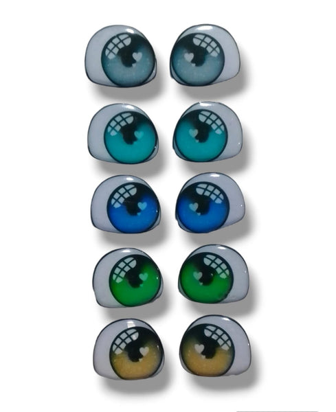 REF: 80000M205 ADH. OJOS RESINADOS # 49 *5 PARES 1.5 CMS