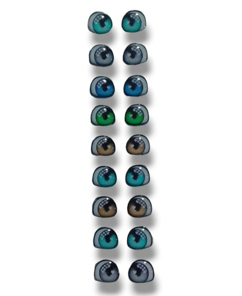 REF: 80000M202 ADH. OJOS RESINADOS # 49 * 9 PARES 0.5 MM