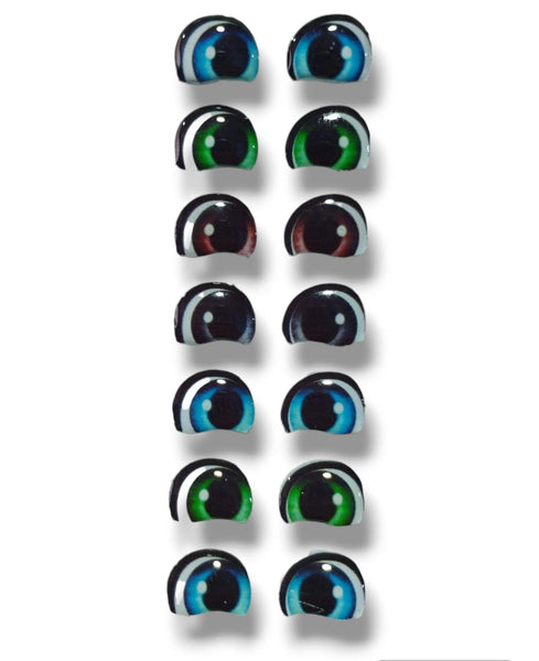 REF: 80000M139 ADH. OJOS RESINADOS # 33 * 7  1 CMS ALTO * 6 PARES