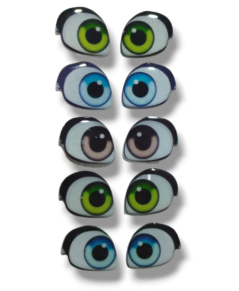 REF: 80000M173 ADH. OJOS RESINADOS # 41* 5 PARES 1.5 CMS ALTO