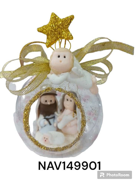 REF: NAV149901 NAV. PESEBRE BURBUJA  AGUJERO ANGEL ESTRELLA