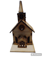 REF: 300201201 LASER CASA NAVIDAD ALTILLO 14*8 CMS