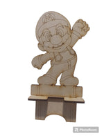 REF: 801000401 LASER PORTACELUAR MARIO BROSS18*7 CMS