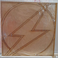 REF: 300104059 LASER CUADRO 30 X 30 CMS FLASH (LIBRE)