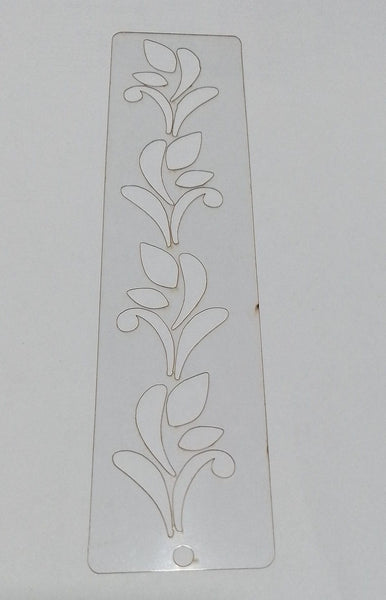 REF: 022001142 STENCIL 5*22 CMS # 142 FLORES*4