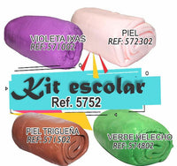 REF: 000005752 QMI. KIT # 3 500 GRS APROX. (PIEL5723/VIOLETA5710/VERDE HELECHO5748/CAF