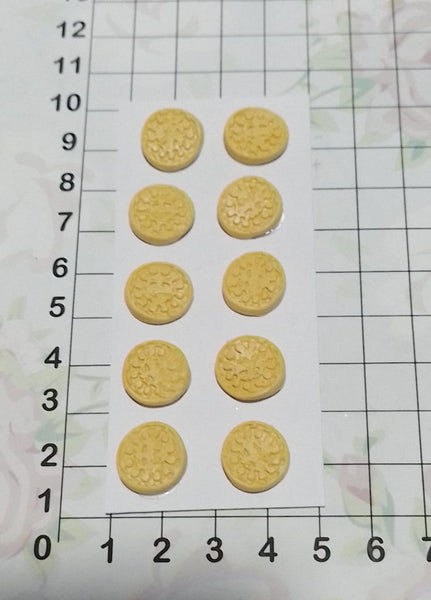 REF: A00001422 APLIQUE GALLETAS PEQUEÑAS *10 UND MD