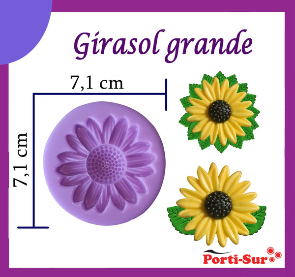 REF: 70000A241 MOLDE SILICONA GIRASOL GRANDE