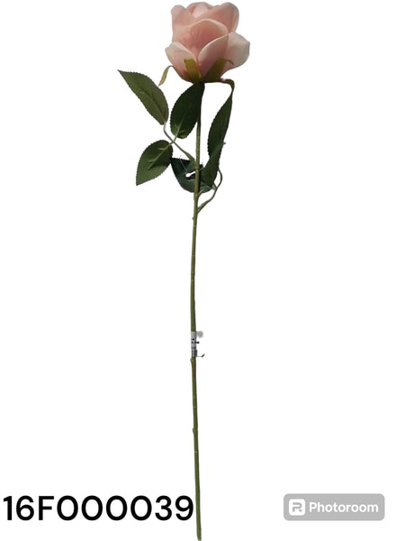REF: 16F000039 FLORES ARTIFICIALES ROSA SOLITARIO REF 8296