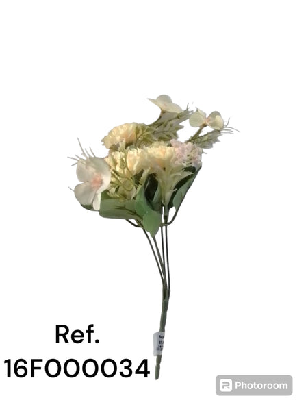 REF: 16F000034 FLORES ARTIFICIALES RAMO CLAVEL REF 7336