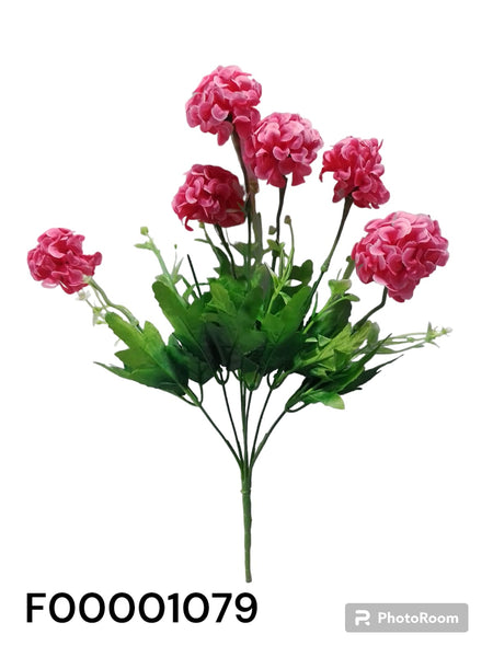 REF: F00001079 FLOR ARTIFICIAL RAMO HORTENSIA MN7215