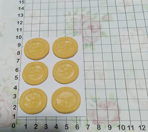 REF: A00001425 APLIQUE GALLETAS IMPRESA *6 UND