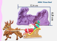 REF: 70000A084 MOLDE SILICONA TRINEO NOEL