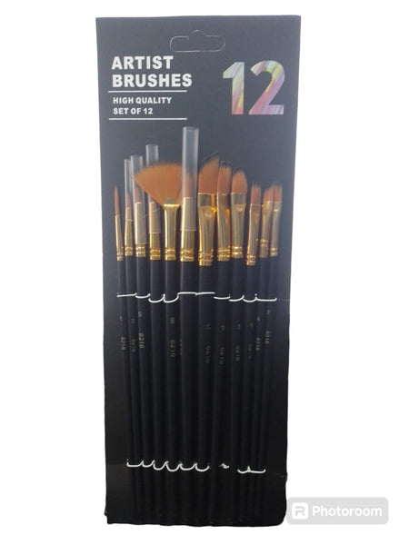 REF: 000029068 CACH. JUEGO PINCELES HB B216 X 12