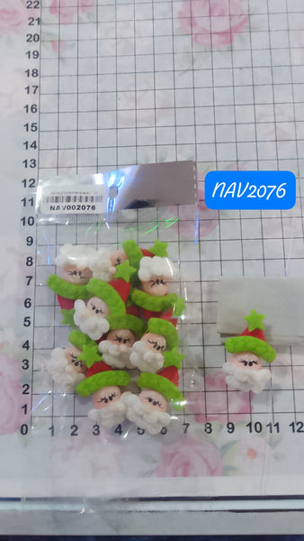 REF: NAV002076 NAV.PRENDEDOR PAPA NOEL *10 UND