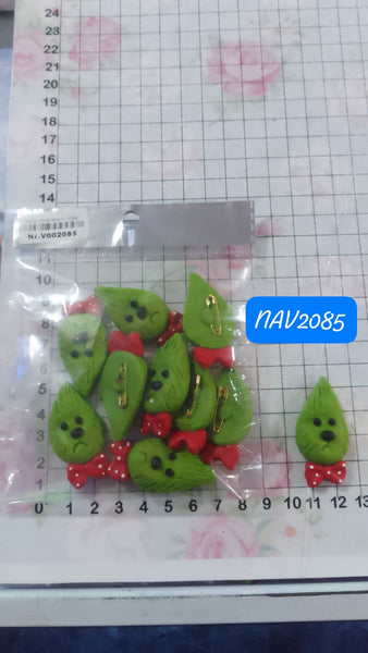 REF: NAV002085 NAV.PRENDEDOR GRINCH *10 UND LG