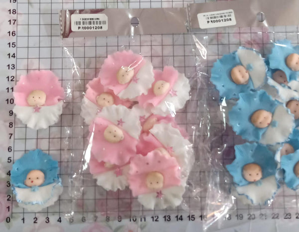 REF: PR0001208 PRENDEDOR CARA BEBE CON GORRO X 10 UNDS