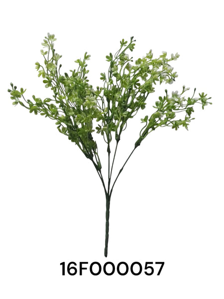 REF: 16F000057 FLORES ARTIFICIALES RAMO FOLLAJE VERDE FLORES 8432 REMPLAZA F1151