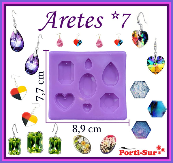 REF: 70000A268 MOLDE SILICONA ARETES STDO * 7