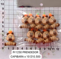 REF: PR0001250 PRENDEDOR CAPIBARA *10 UND RL