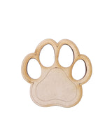 REF: 801000485 LASER APLIQUE HUELLAS PERRO 7 ALTO *8 ANCHO