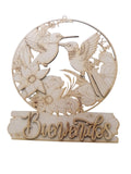 REF: 801000480 LASER ARO COLIBRI BIENVENIDOS 37 ALTO *27 ANCHO