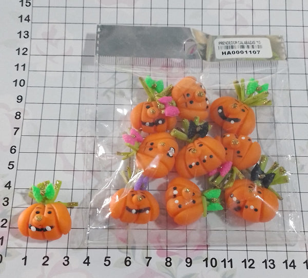 REF: HA0001107 HALLOW. PRENDEDOR CALABAZA *10 UND   *BN*