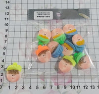 REF: PR0001195 PRENDEDOR CARA NIÑO (2 MOTIVOS) X 10 UNDS  *MM*