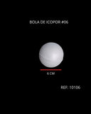 REF: 000010106 ICOPOR BOLA # 6 DIAMETRO 6 CMS