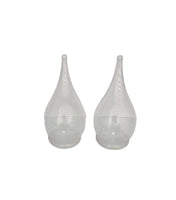 REF: 000001568 PLAST. BUBURJA CRISTAL TIPO LAGRIMA 11 ALTO 5 ANCHO 5 FONDO CAJA *525 UND