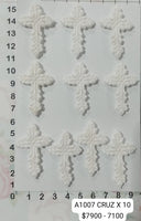 REF: A00001007 APLIQUE CRUCES *10 VL