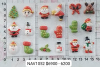 REF: NAV001052 NAV.APLIQUE NAVIDEÑO PEQ *6 UND *LS*
