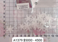 REF: A00001379 APLIQUE COPO DE NIEVE PEQUEÑO * 20 UNDS