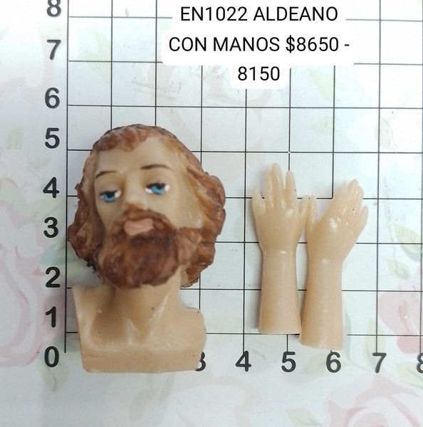 REF: EN0001022 ENC.ALDEANO MEDIANO CON MANOS 4*2.5 CMS