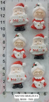 REF: NAV001053 NAV.APLIQUE NAVIDEÑO ABUEL@S *6 UND