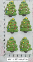 REF: NAV001525 NAV. APLIQUE ARBOL NAVIDAD * 6  A.