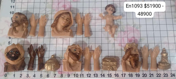 REF: EN0001093 PESEBRE PEQUEÑO EN RESINA 4CM