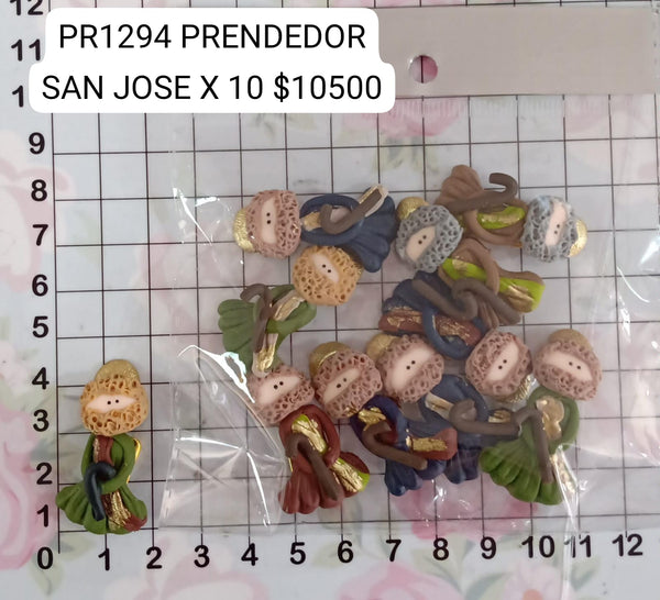 REF: PR0001294 PRENDEDOR SAN JOSE *10 UNDS.  *MM*