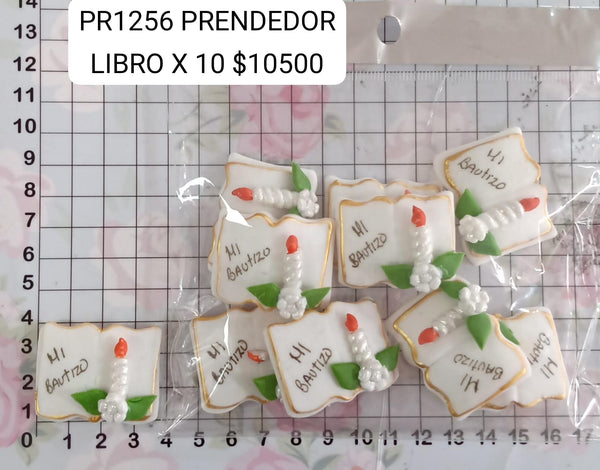 REF: PR0001256 PRENDEDOR LIBRO BAUTIZO * 10 UND
