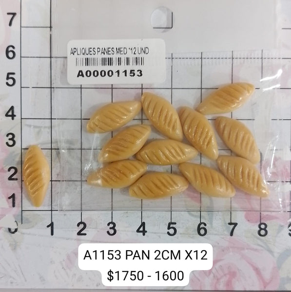 REF: A00001153  APLIQUES PANES MEDIANOS