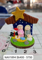 REF: NAV001894 NAV. PESEBRE REDONDO 3*3 CMS