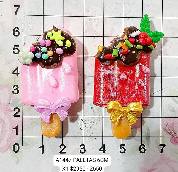 REF: A00001447 APLIQUE PALETA 6 CMS YS