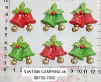 REF: NAV001856 NAV. APLIQUE CAMPANA * 6 JC