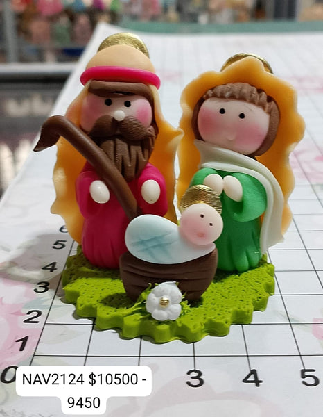 REF: NAV002124 NAV.PESEBRE BASE CORONA 6*4 CMS   *LS*