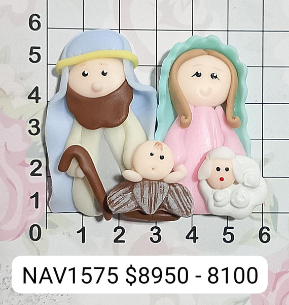 REF: NAV001575 NAV. APLIQUE NACIMIENTO OVEJA
