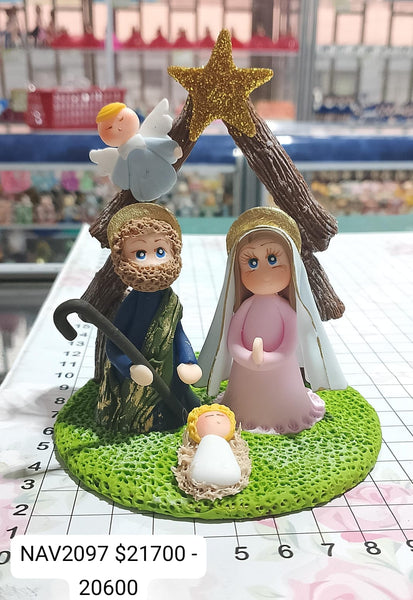 REF: NAV002097 NAV. PESEBRE ESTRELLA ANGEL 7 CMS ALTO *9 ANCHO MM
