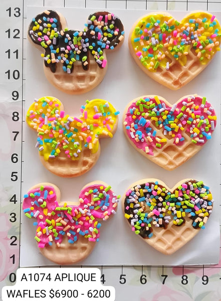 REF: A00001074 APLIQUE CREPES/WAFFLES *6 UND *MD*