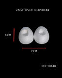 REF: 000010140 ZAPATOS DE ICOPOR #4.